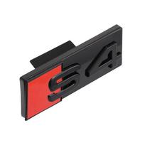 1pcs ABS Plastic Car Front Grille Badge Logo Exterior Modification Decoration Stickers Center Cover For f2 S4 S3 S5 S6 S7 S8 1PCS