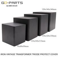 GD-PARTS Tube Audio AMP Triode Transformer Protect Cover Iron Case Enclosure 90*80*90mm 110*100*115mm 130*120*130mm 150*140*140 90x80x90mm