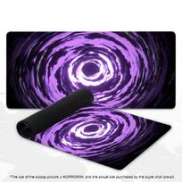 Purple Abstract Vortex Tunnel Large Gaming Mouse Pad XXL Deskmat Non‑Slip Rubber Laptop Keyboard Mousepads Big Game Mats Gamer 600x300x3mm