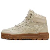 PUMA REBOUND Abrasion Resistant Mid top Casual Shoes Unisex Khaki 40 beige