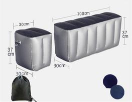 Car Travel Bed Back Seat Concave 3/7 Air Cushion Gap Pad Inflatable Sofa Mattress Sleeping SUV Sedan Blow Up Bed Accessories