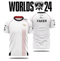 2026 T1 Esports Team League Of Legends Champions 3D T-Shirt XXXL
