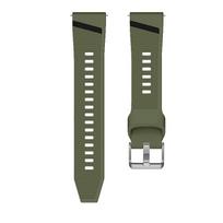 22mm Silicone Sport Band for Huawei Watch GT 7 46mm GT 6 5 4 3 Pro 46mm Waterproof Replacement Rubber Wrist Strap Accessories 22mm Strap gray