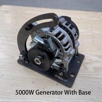 220V 2000W 3000W 5000W AC Generator 12V 24V DC Permanent Magnet Brushless Generator High-power Pure Copper Wire Household Use
