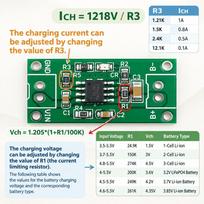 CC CV Charging NiMH Battery Charger Thermal Regulation Multi-Voltage Charger  For 2S NiMH Battery 2S with terminal