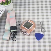 Hard PC Protective Case for Tamagotchi Connection Pet Game Console Transparent Case Anti-Scratch Full Coverage Clear Cover China Mainland gray