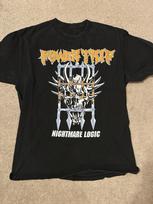 Power Trip Band Nightmare Logic Tour Unisex Cotton T-Shirt Full Size 150 white