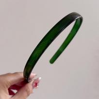 jelly pale green headband with teeth non-slip hairband versatile face wash hairpin temperament hair accessories black