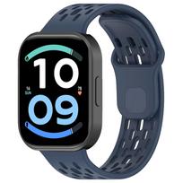 Silicone Band for Redmi Watch 6 Active 6 Lite 6 5 4 Sports Breathable Bracelet for Xiaomi Mi Band 10 Pro 9 Pro 8 Pro wristband 3 ivory white black