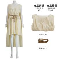 Odyssey Gladiator Cosplay Costume Medieval Battle Outfit Stage Performance XXXL beige