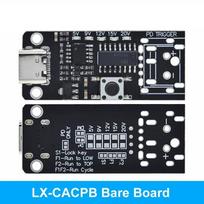 100W 5A USB Type-C PD QC Fast Charging Trigger Board DC 5V-20V Adjustable Output for DIY Gadget Projects Bare board