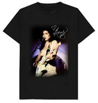 Amy Winehouse Live Guitar Performance Signature T-Shirt 3XL juoda