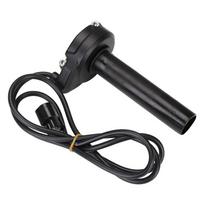 Electric Dirt Bike Twist Throttle Assembly for Sur-Ron Light Bee X S Segway X260 Replacement Parts Waterproof 3-Pin Handlebar Accelerator Handle black