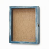 Wood Shadow Box with Clear Acrylic Front Wall Mountable Shadowbox Display Case