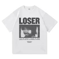 Tame Impala Loser Graphic Tee, Deadbeat Album 2025 Merch, Harajuku Style Unisex Premium Cotton T-Shirt, Perfect Fan Gift 120 gray