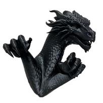 Simulated Scales Dragon Monitor Clip Figurine 3D Printed Screen Side Dragon Figurine  Holiday Gift
