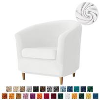 Velvet Bath Tub Armchair Covers Stretch Single Couch Cover Club Sofa Slipcover with Cushion Cover Bar Counter Accent Chair Cover
