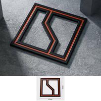 For ZEEKR 001/X/007 Car Emblem Sticker Metallic Satin Blackened Black To Replace Car Logo Black Warrior Tail Emblem Accessories black