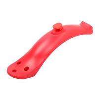 Upgraded Rear Mudguard Fender Guard + Bracket + Hook +Taillight for Xiaomi M365 M365 pro 1S Electric Scooter Black red white raudona