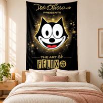 Felix the Cat Tapestry highquality for decorating living room bedroom dorm walls ideal as bedroom wallart orholiday gift 150cmx200cm