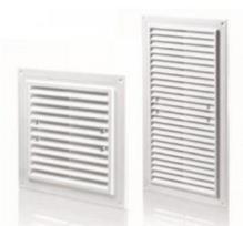 Mwr Ventilation Grille 250x250mm With Mesh And Mounting Brackets White Mwr250x250