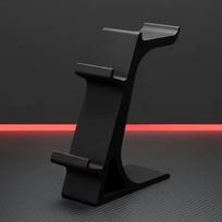 Dual Game Controller Headphone Stand Multifunctional Universal Storage Rack Space Saver for Small Gaming Desk Setup one size juoda
