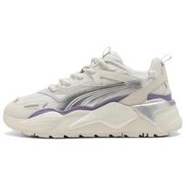 PUMA Low top Casual Shoes Women's White Silver 401595-01 EU 39 gray