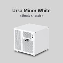 Mini ITX NAS Case 4 Bay 9.9L Compact Server Chassis Support SFX SFX-L Power Supply Home Storage Case
