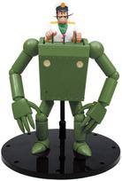 Aoshima Bunka Kyozai Future Boy Conan 4 Robonoid Captain Dice Version Scale Plastic Model Kit Co., Ltd. (AOSHIMA) No. 1/20 žalia