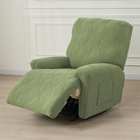 1seater Recliner Sofa Covers Elastic Jacquard Sofa Slipcovers Relax Armchair Cover Couch Cover Furniture Protector Living Room