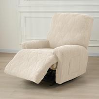 1seater Recliner Sofa Covers Elastic Jacquard Sofa Slipcovers Relax Armchair Cover Couch Cover Furniture Protector Living Room
