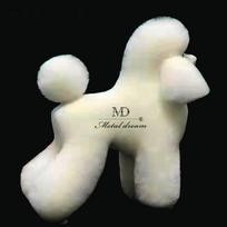 VIP Pet Grooming Practice Fake Fur Teddy Dog Model Teddy Skeleton (No Fur)