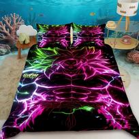 Kids Duvet Cover Dragon Ball Goku Cartoon Bedding Set Quilt Cover Twin King Dormitory Bedroom Home Decor 90×200cm
