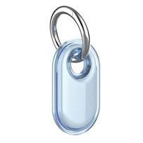 2026 New for Samsung Galaxy SmartTag2 Protective Silicone Case for Galaxy Smart Tag 2 with Key Ring for Keys Wallet Luggage Pets mėlyna