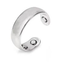 Adjustable Anti Snoring Device - Comfortable and Portable Design Promotes Peaceful Nights, Sleep Fit Ring sidabras