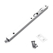 Concealed Door Bolt, 304 Steel Mortise Slide Bolt for Recessed Entry, Interior Wood and Utility Door Hardware Use 12 inch
