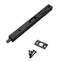 Concealed Door Bolt, 304 Steel Mortise Slide Bolt for Recessed Entry, Interior Wood and Utility Door Hardware Use 8 inch