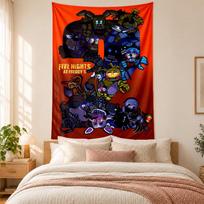 Five nights at freddy Tapestry highquality for decorating living room bedroom dorm walls ideal as bedroom wallart orholiday gift 180cmx230cm