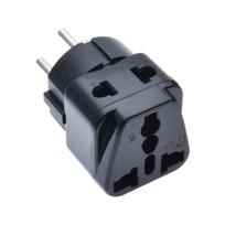 Israel Plugs Power Adapter for Travel, 3Pin Power Adapter with MultiSocket Input, 10A 250V 2500W for Hotel Charging juoda