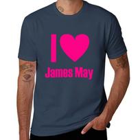 I Love James May Tshirt Basic Tee Shirt For Everyday Outfit Tshirt S pink