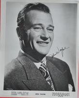 JOHN WAYNE Signed Autograph Photo Duke wCOA gray