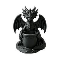 3D Printed Succulent Plant Flowerpot Home Decoration Dragon Statue Funny Dragon Planter Pot  Gift