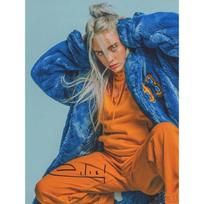 billie eilish Cast Signed reprint Photo 8x10 blue