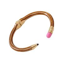 Vibrant Color Enamel Enamel Cuff Bangle C-Shaped Open Cuff Spring Open Band  Art School Student oranžinė