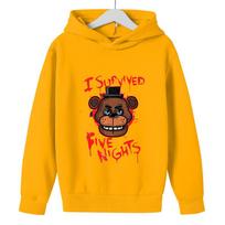 Children's Clothing HOT Games Five Nights At Freddy's 2 Hoodie Kids Clothes Girls Boys Clothes Fashion Outdoor Pattern  Pullover Kids Sweater 140