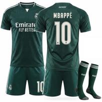 Paaugliams Vaikams Suaugusiems Futbolo Aprangos 2026-27 Real Madrid Išvykos #10MBAPPĖ Sporto Treniruočių Maikės Rinkinys su Kojinėmis S