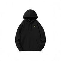 2026 Outdoor Lyle Embroidered Hooded Sweatshirt Men Women Couple Casual Top XL black