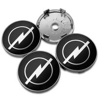 4Pc 56mm 60mm Car Wheel Center Hub Cap For Opel Astra Grandland Corsa Mokka DFrontera Insignia Zafira Rim Cover Sticker Accessory