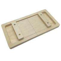 Solid Wood Finger & Wrist Strength Trainer for Wrestling, Rock Climbing & Competitions Small beige