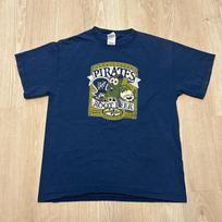 Vintage 2004 Veggietales Pirates Rootbeer Cartoon Blue T Shirt Adult Size Medium 130 beige